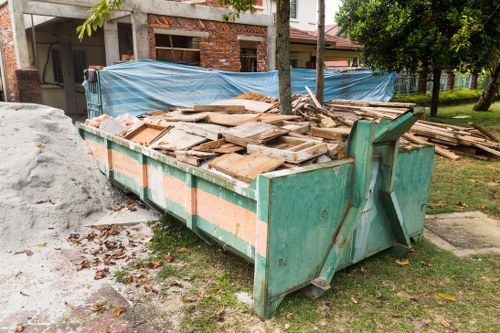 Organized Hampsteadheath garage before clearance