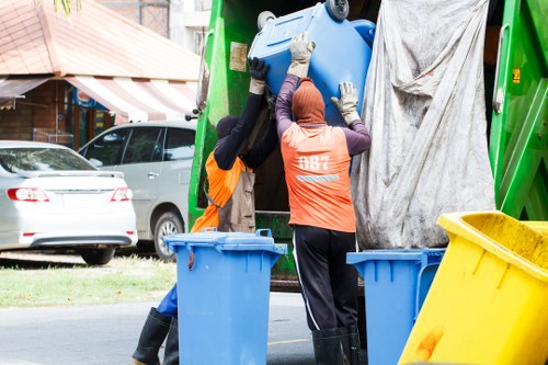 Satisfied customers after house clearance in Hampsteadheath