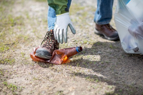 Safety measures during builders waste clearance